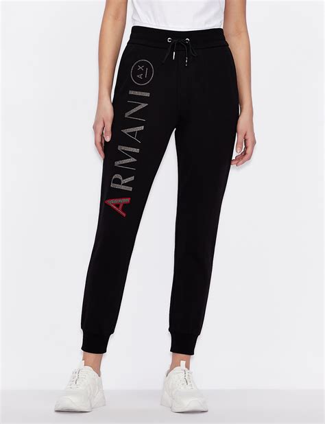 armani tracksuit womens sale|armani exchange tracksuit women's.